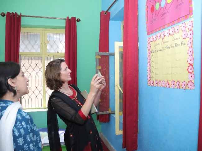 Foreign Commonwealth and Development - FCDO Visit to Government Girls Primary School Nishtar Colony