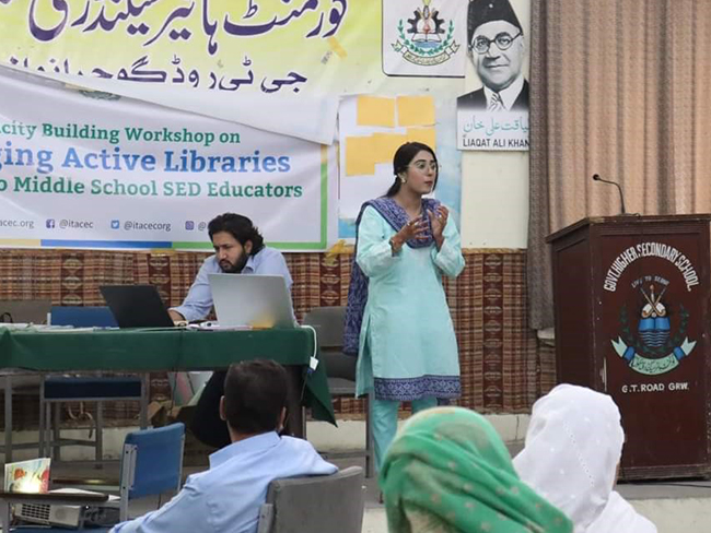 Capacity building Workshop on Managing Active Libraries at the Gujranwala
