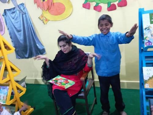 School Libraries Alive - BWP - GMPS Awami Colony