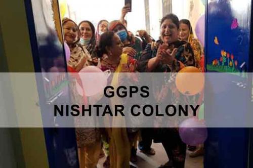 Library Launch - GGPS Nishtar Colony - Lahore