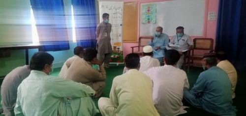 Orientation of Other Teachers on Library GHS Khawajgan  PLP BWP-3