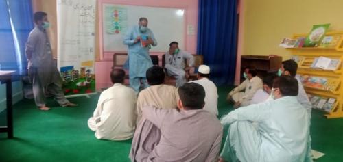 Orientation of Other Teachers on Library GHS Khawajgan  PLP BWP-5