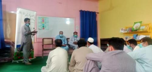 Orientation of Other Teachers on Library GHS Khawajgan  PLP BWP-6