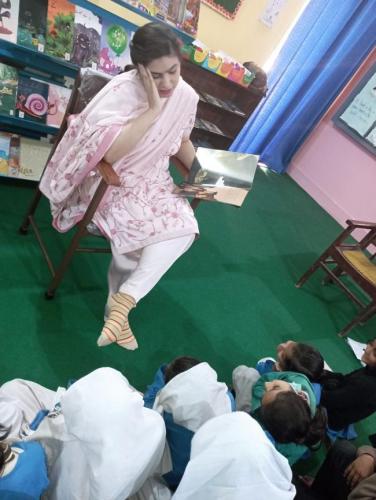 PLP reading Activities in GMPS Awami Colony 1