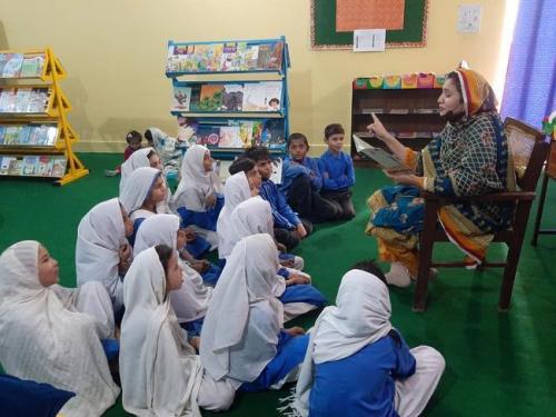 PLP reading Activities in GMPS Awami Colony 5