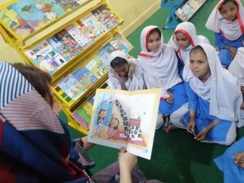 PLP reading Activities in GMPS Awami Colony 7