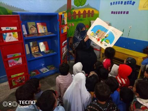 Model Libraries - Library Corners - Bahawalpur - GES Chah Suleman Shah