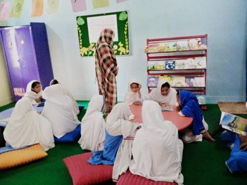 School Libraries Alive - BWP - GMPS Kot Dadu Ghalu